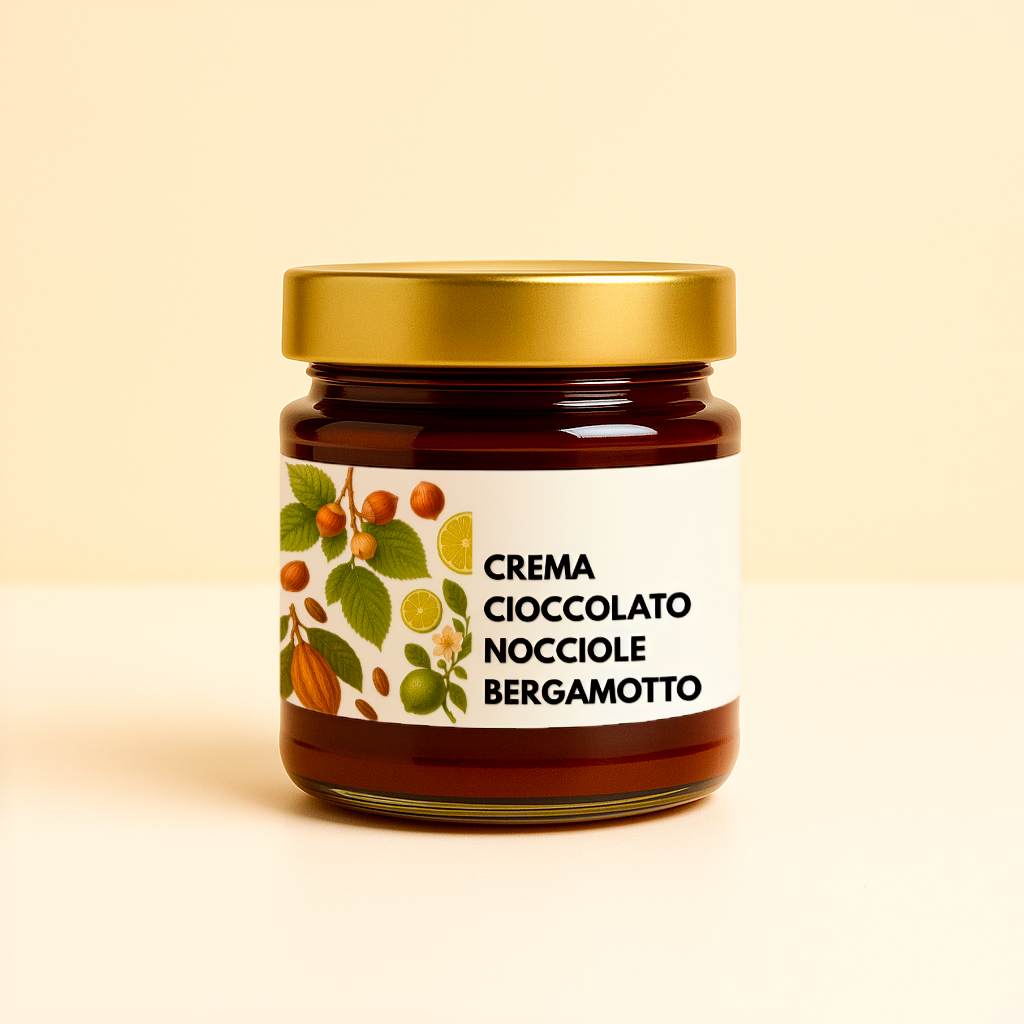 Crema Cioccolato, Nocciola & Bergamotto