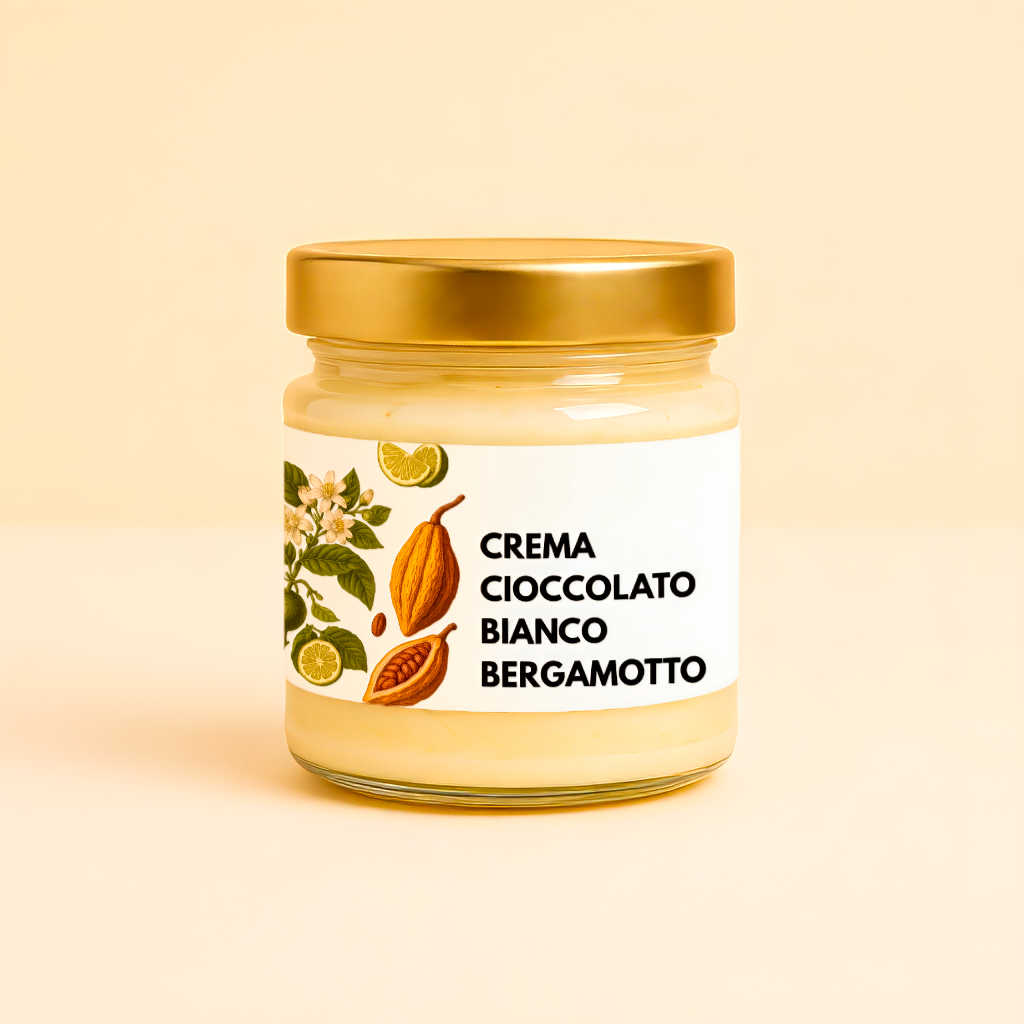 Crema Cioccolato Bianco & Bergamotto
