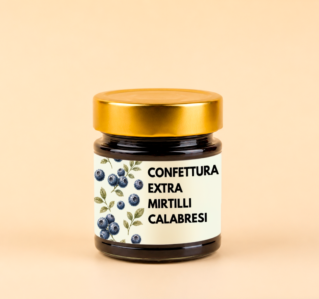Confettura di Mirtilli Calabresi