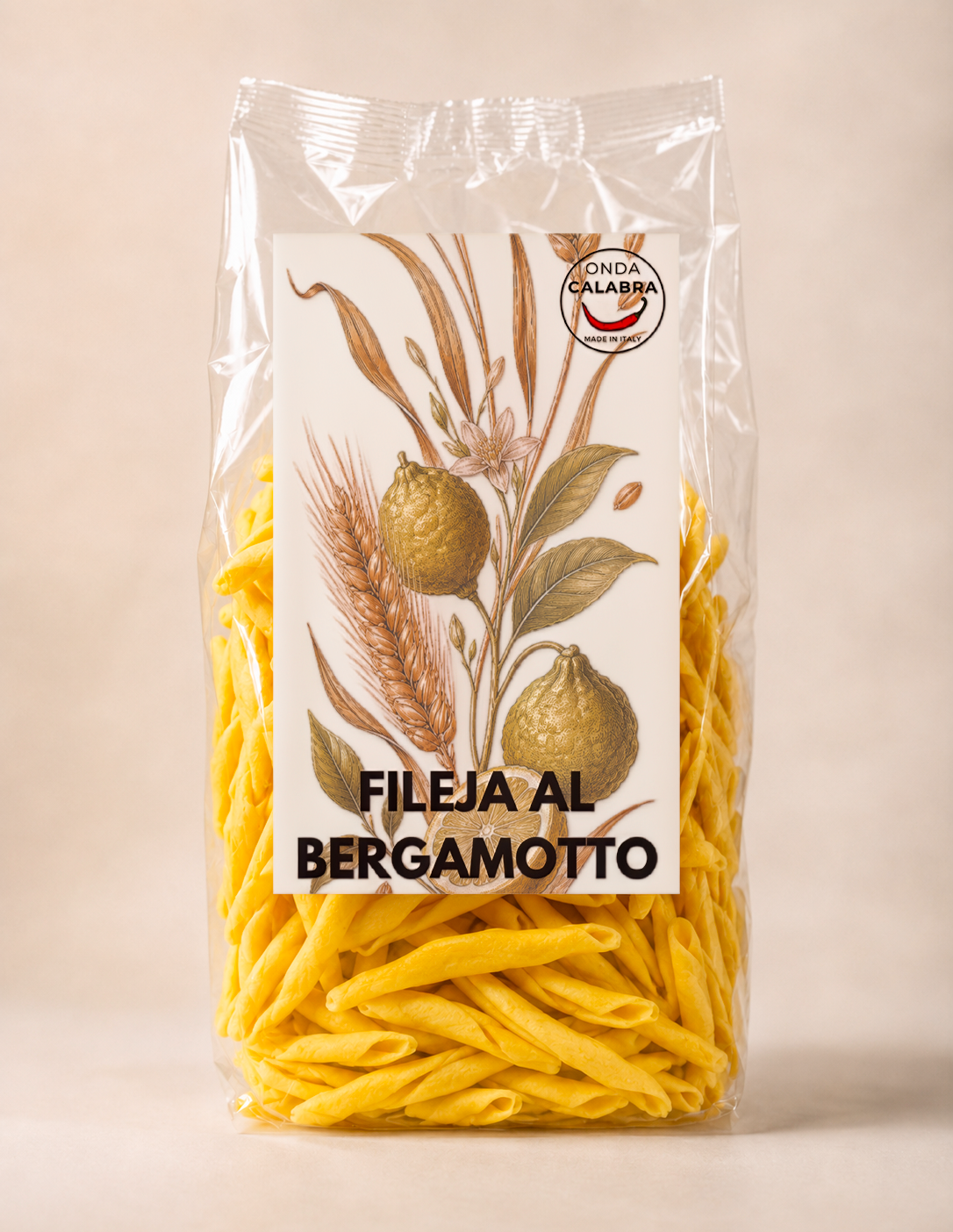 Fileja al Bergamotto di Reggio Calabria