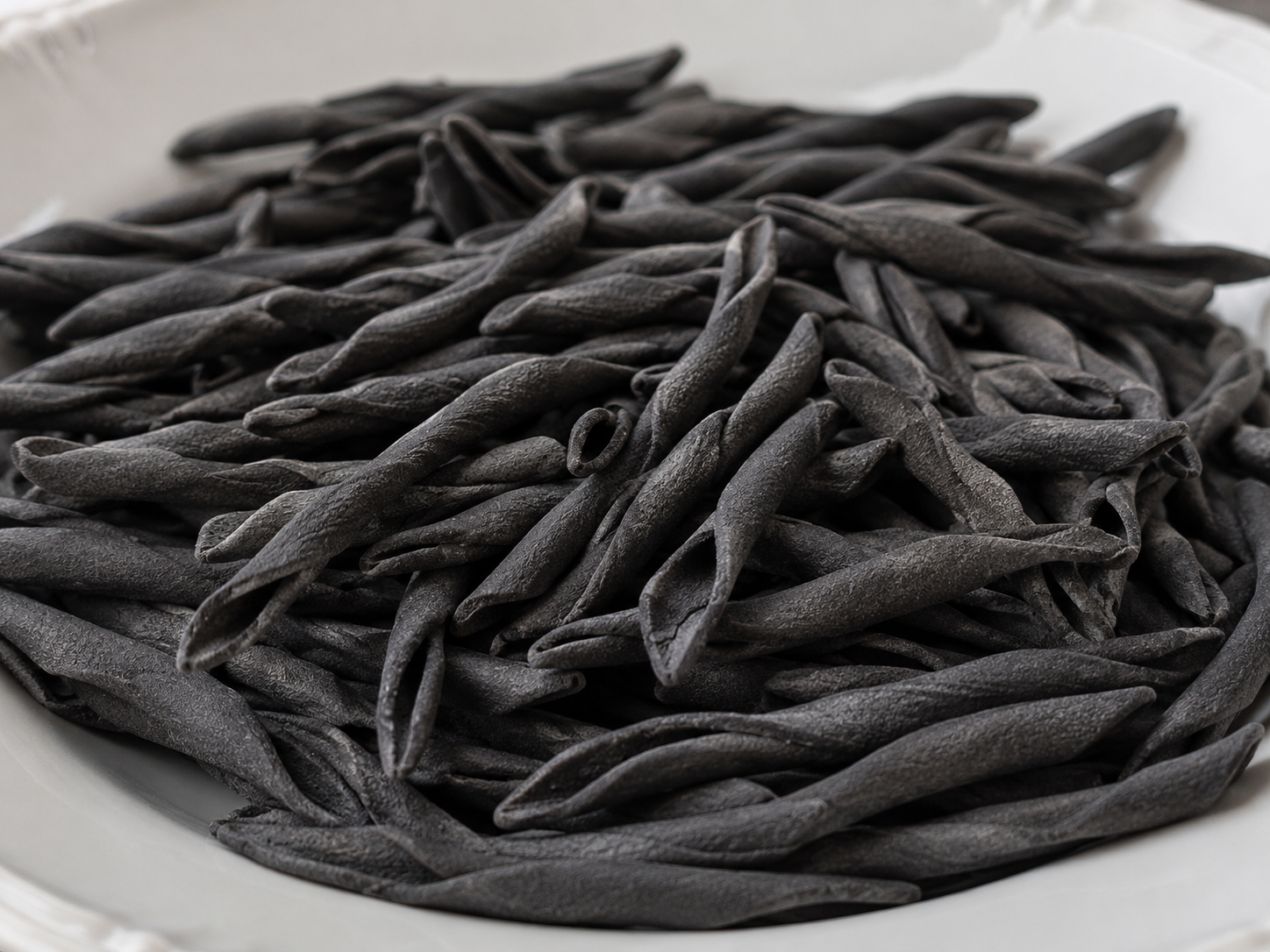 Fileja al Nero di Seppia